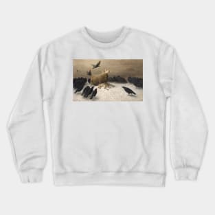 Anguish by August Friedrich Schenck Crewneck Sweatshirt